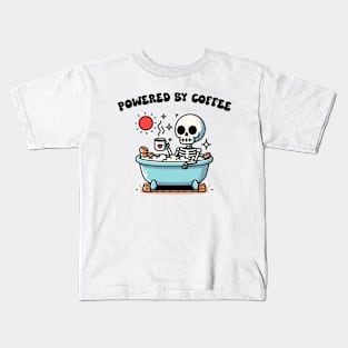 Coffee Skull Kids T-Shirt